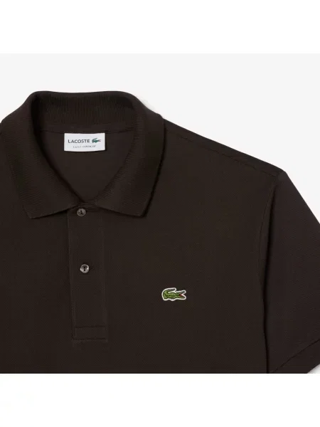 Поло Lacoste коричневое