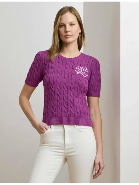 LAUREN RALPH LAUREN Kötött pulóver TARJYLL | lila