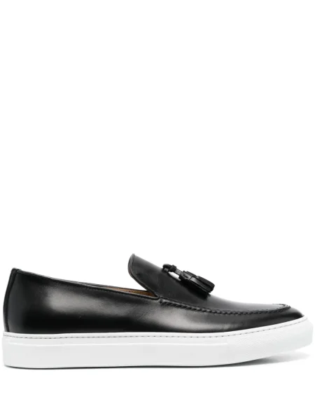 Sneakerși Scarosso din piele negru