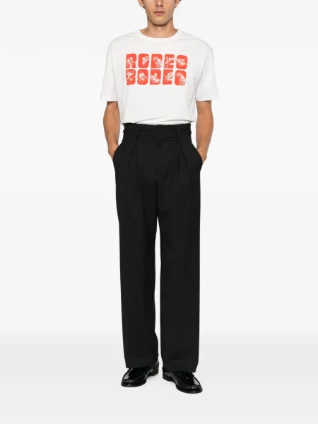 Tricou Bode cu imagine alb