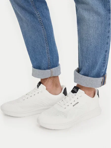Tommy Hilfiger LIGHTWEIGHT RUNNER MIX tenisice za muškarce bijela