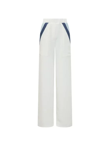 Pantaloni Moms Pants alb