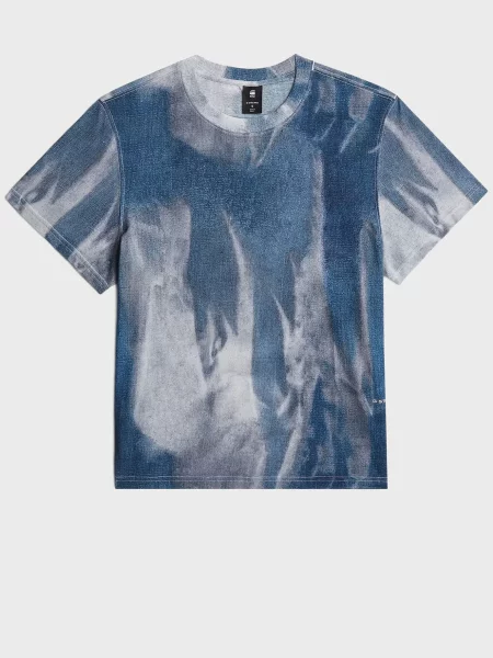 Футболка G-star Raw синя