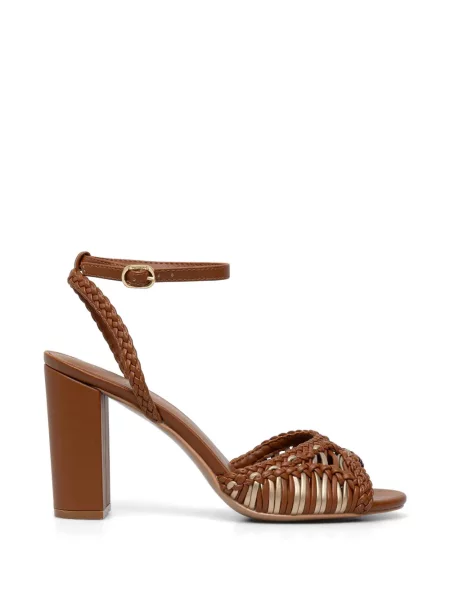 Sandale Twinset cu bretele maro