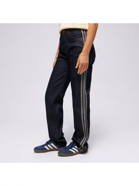 Adidas Spodnie Firebird Denim granatowe