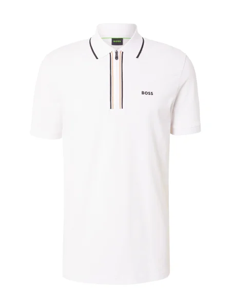BOSS Tricou funcțional Philix GOC maro coniac / negru alb
