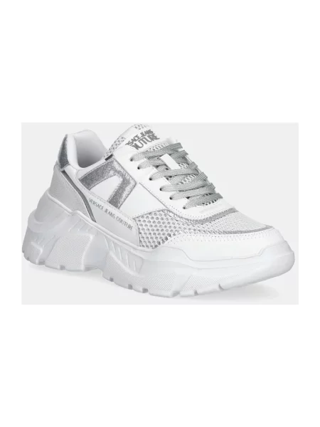 Sneakersy Versace Jeans Couture skórzane białe
