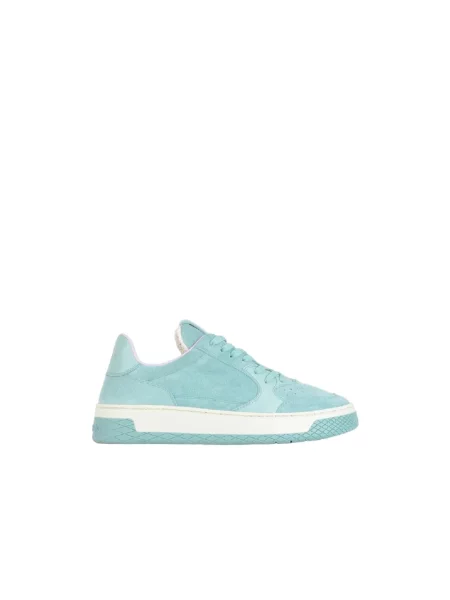 Sneakersy Panchic skórzane zielone