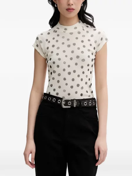 Tricou Miss Sixty cu buline cu imagine