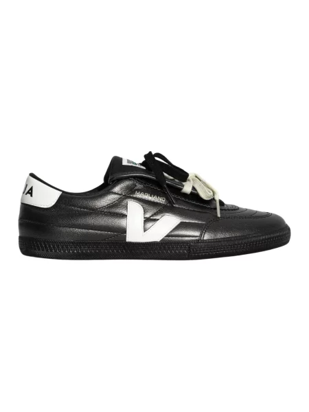 Sneakersy Veja skórzane czarne