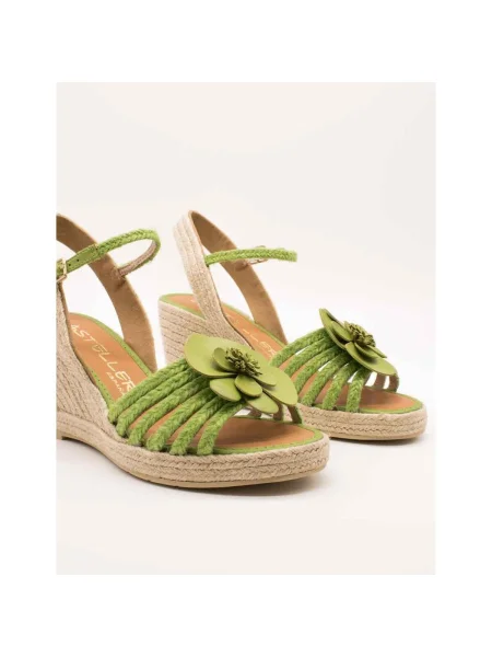 Pantofi Casteller verde