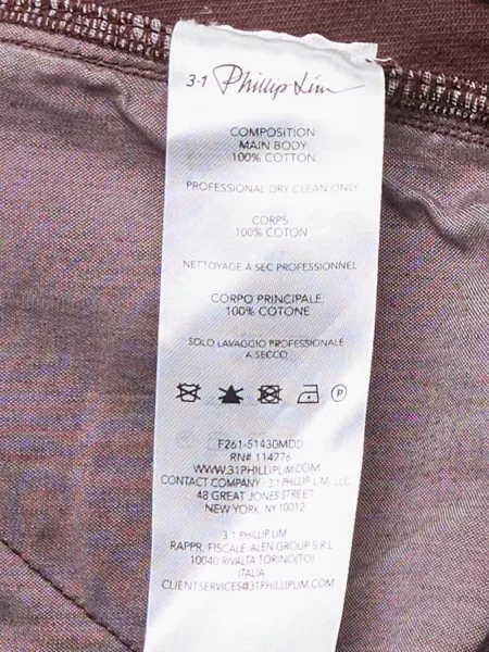 Pantaloni cargo 3.1 Phillip Lim maro