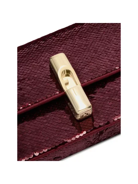 Torebka Furla bordowa