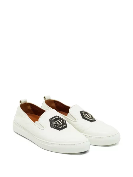 Chiloți Philipp Plein slip-on alb