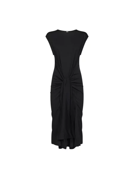 Sukienka maxi Toteme czarna