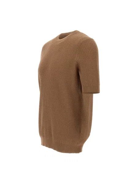 Sweter Filippo De Laurentiis brązowy
