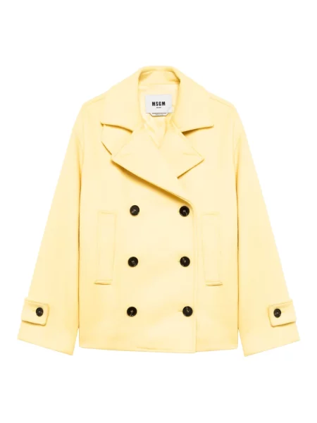 Płaszcz Msgm żółty