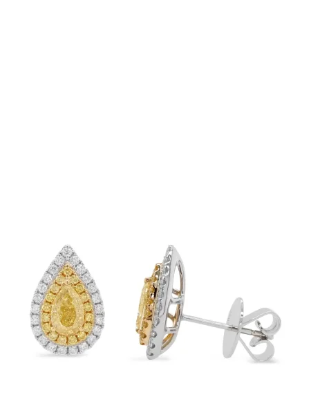 Deimantas auskarai Hyt Jewelry sidabrinė