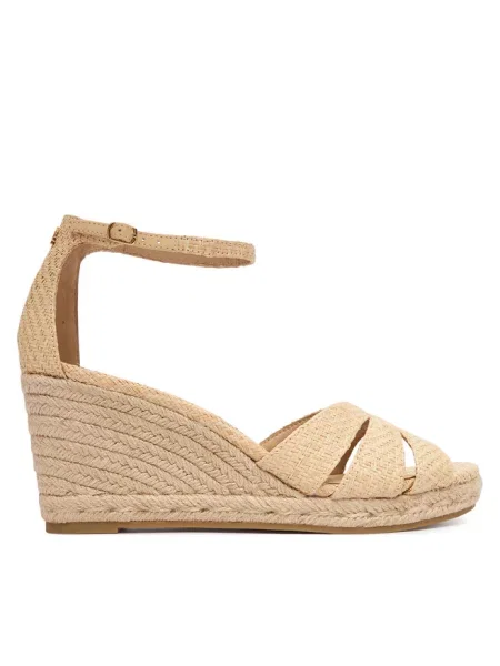 Espadryle LAUREN RALPH LAUREN beżowe