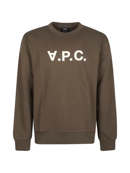 Hanorac A.p.c. cu imagine maro