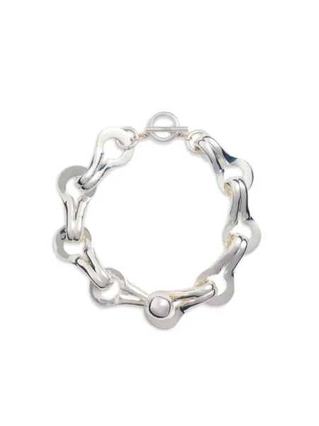 Naszyjnik Patou asymetryczny srebrny