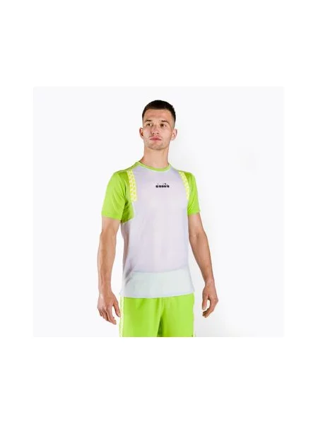 Футболка тенісна Diadora Clay біла