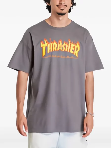 Тениска Thrasher сиво