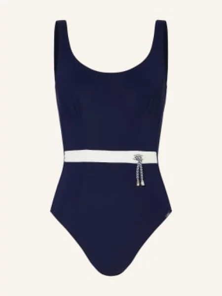 Lidea Strój Kąpielowy Nautic Edge blau biały