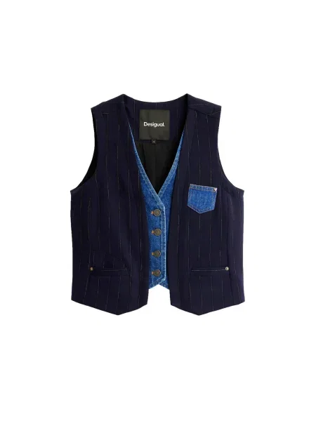 Desigual Vestă / închis albastru