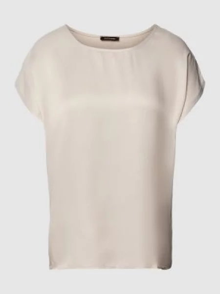 T-shirt z dekoltem w łódkę