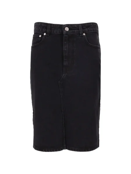 Spódnica jeansowa Stella Mccartney czarna