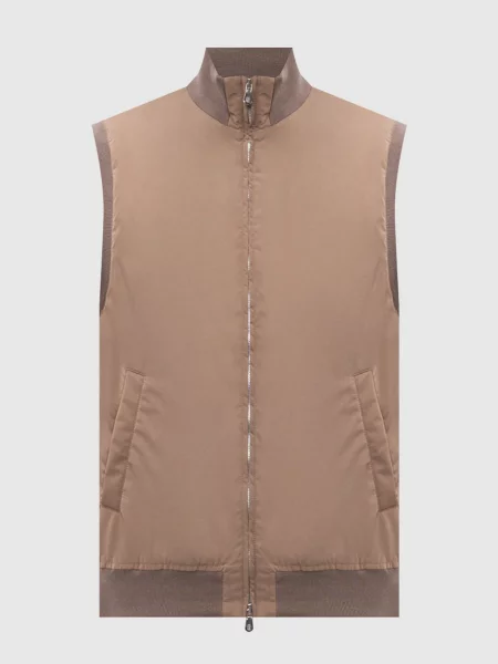 Жилет Brunello Cucinelli коричневий