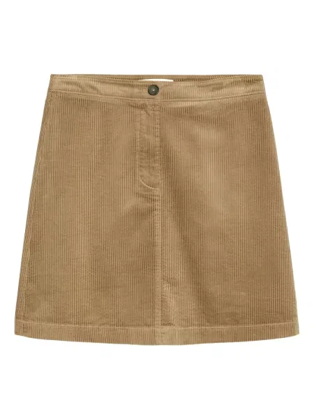 Fusta mini Marc O'polo de catifea cord maro