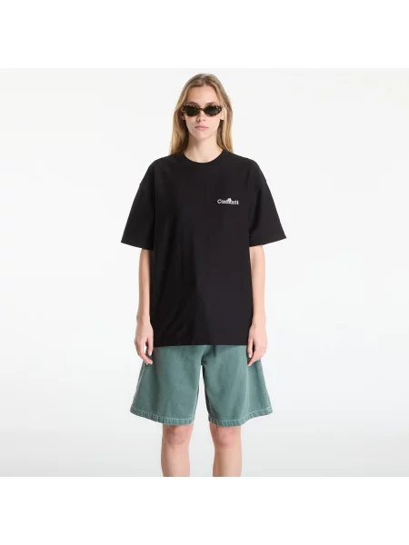 Тениска Carhartt WIP S/S WIP Label T-Shirt UNISEX Black M черно