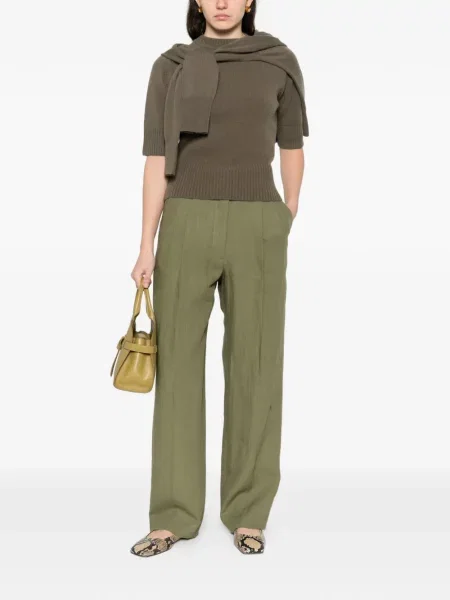 Pantaloni Blazé Milano plisate verde