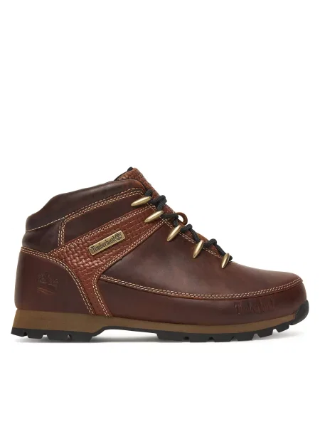 Gležnjarji Timberland Euro Sprint Mid Lace rjava