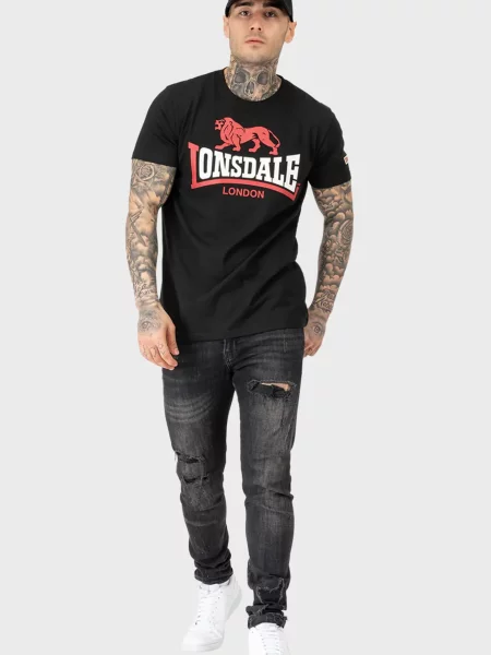 Футболка Lonsdale чорна