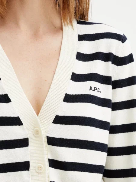 Легкий кардиган A.p.c. бежевый