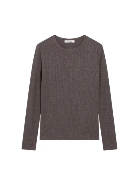 Sweter Max Mara brązowy