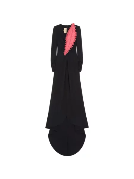 Rochie Valentino Garavani cu broderie negru