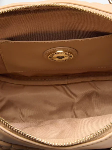 Сумка Love Moschino бежевая