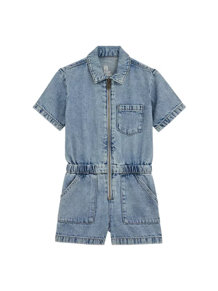 WE Fashion Salopetă denim albastru