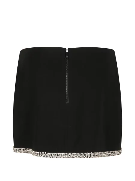 Fusta mini Alice + Olivia negru