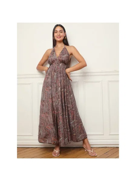 Haljina La Modeuse smeđa