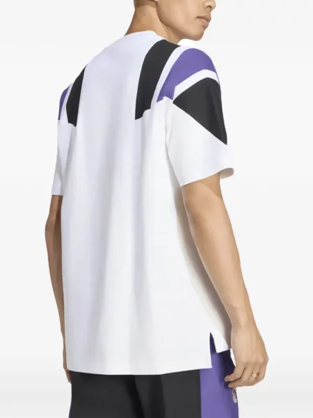 Pantaloni Adidas alergare alb