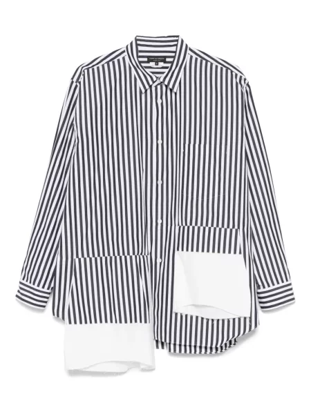 Cămașă Comme Des Garcons Homme Plus cu dungi negru