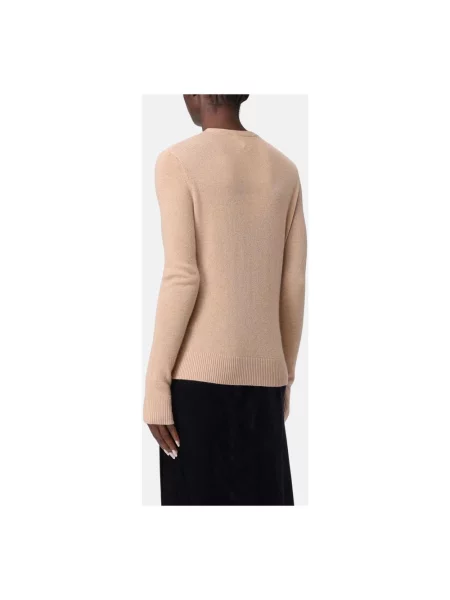 Sweter Forte Forte wełniany brązowy