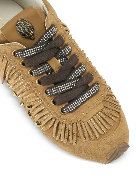 Tenisky Kurt Geiger London s třásněmi hnědé