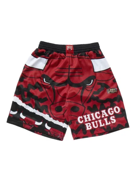 Pantaloni scurți Mitchell & Ness roșu