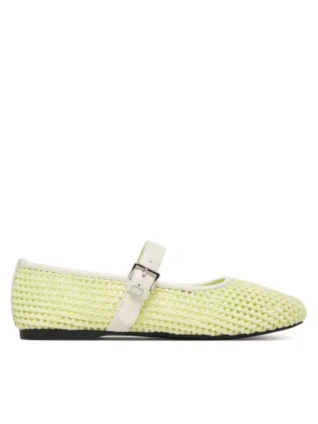 Tommy Jeans Balerinos Tjw Knitted Ballerina balta